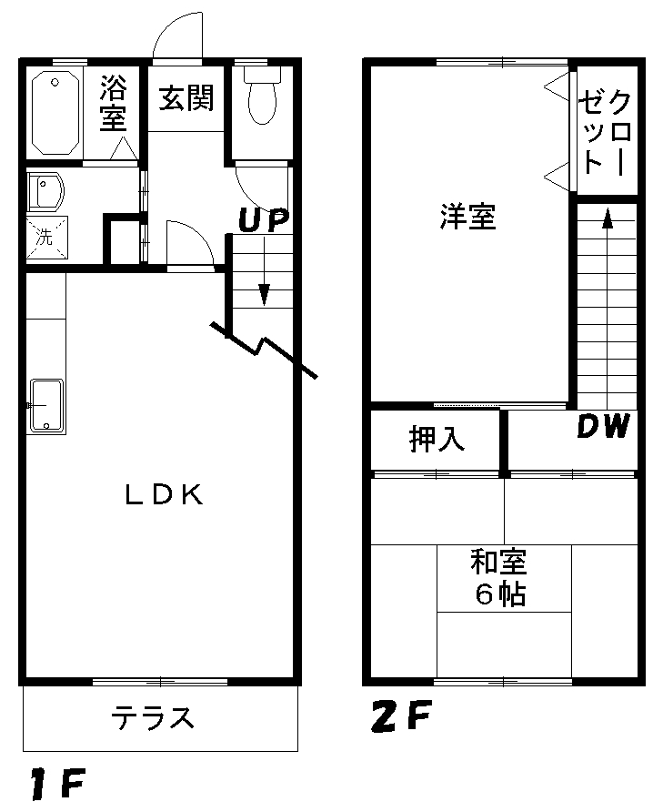 ネオ・コンフォルテの間取り