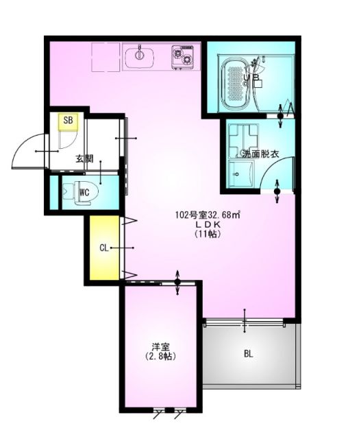 ＲＥＧＡＬＥＳＴ　南流山の間取り