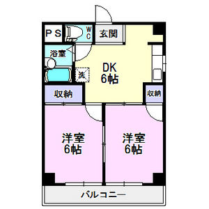 エムズハウス栄の間取り