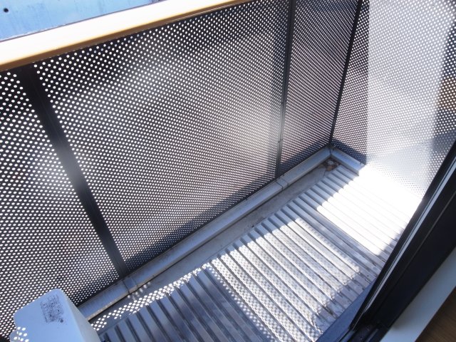 【橿原市内膳町のアパートのバルコニー】