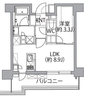 RESPIRE蓮根　(レスピール蓮根)の間取り