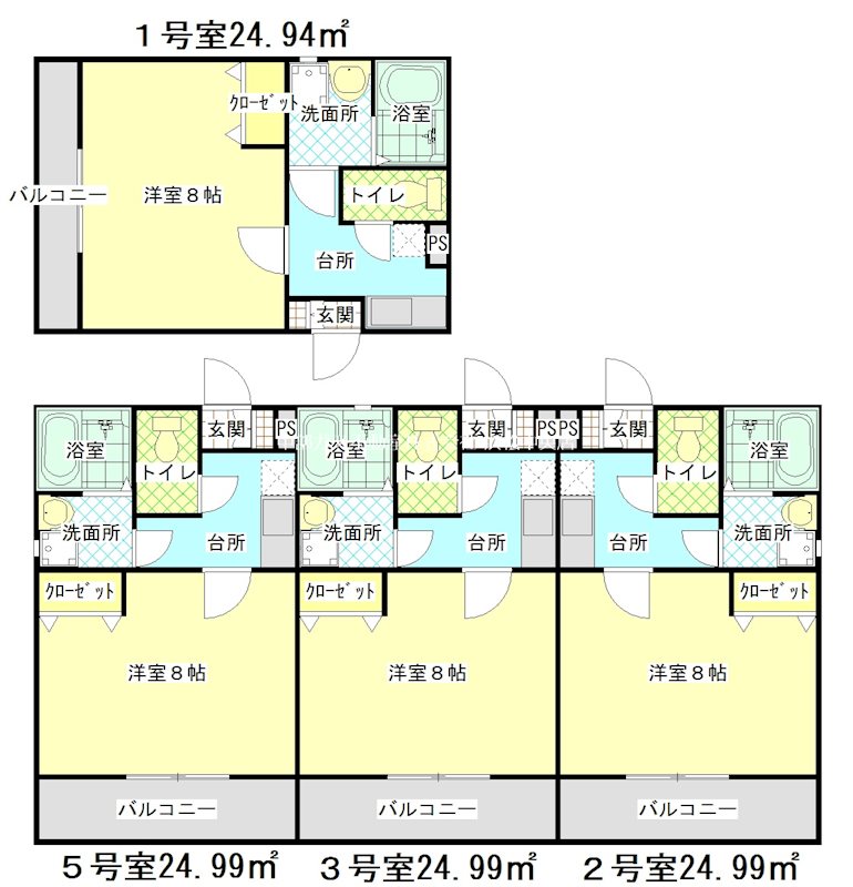 クレフラスト浜松駅南の間取り