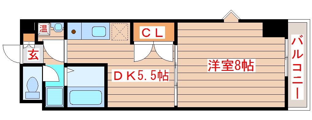 【ベルシティ榴ヶ岡の間取り】