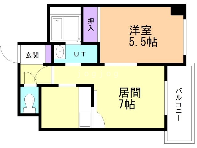 パースコートの間取り