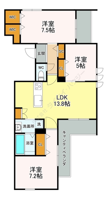 cortesiaの間取り