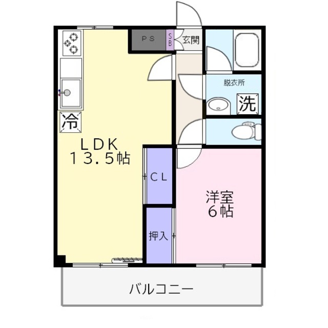 ロイヤルパレスふじみ野の間取り