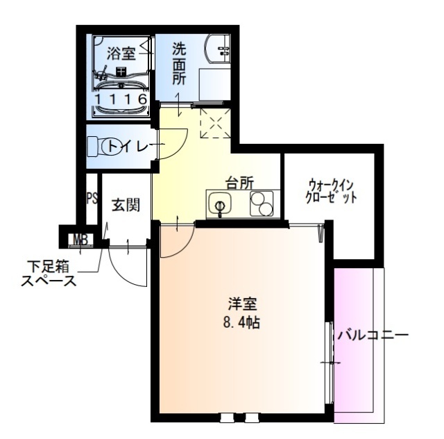 フジパレス大日I番館の間取り