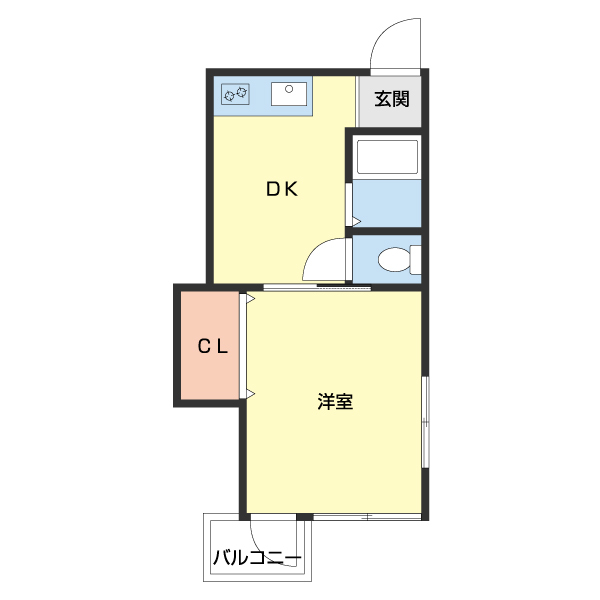 畑屋敷ビルの間取り