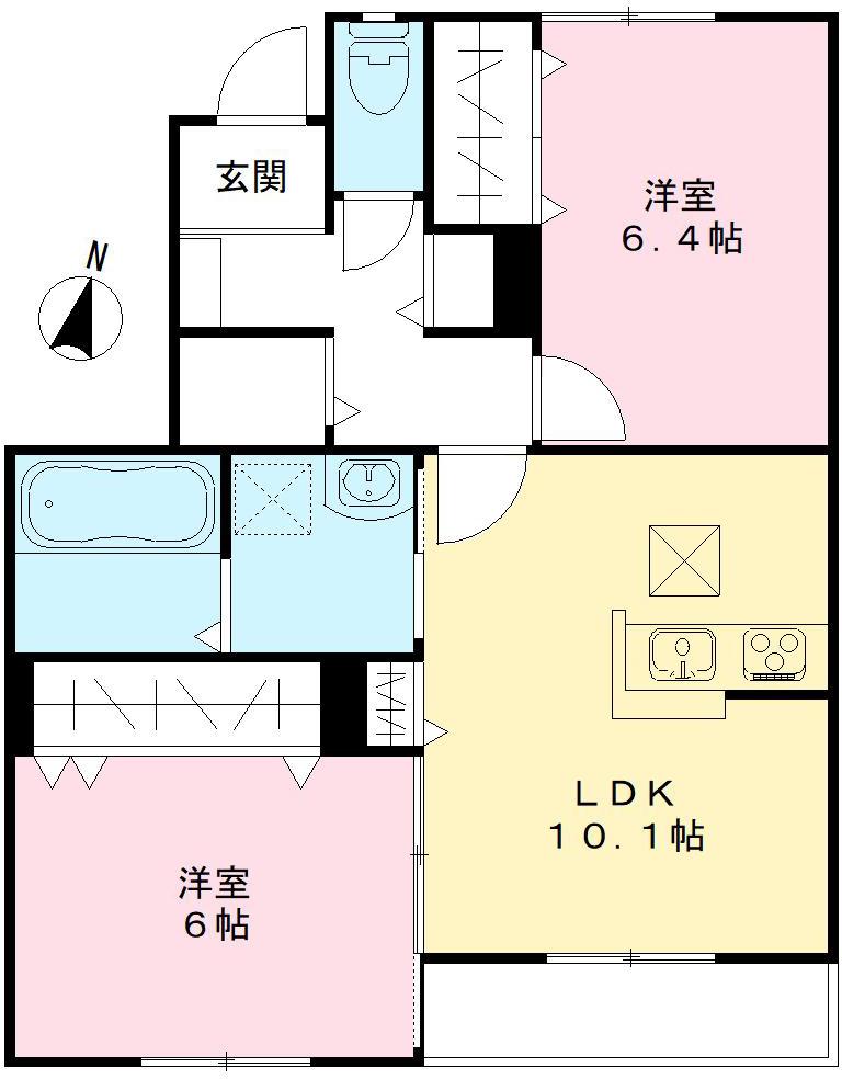 【ユアメゾン上富井の間取り】