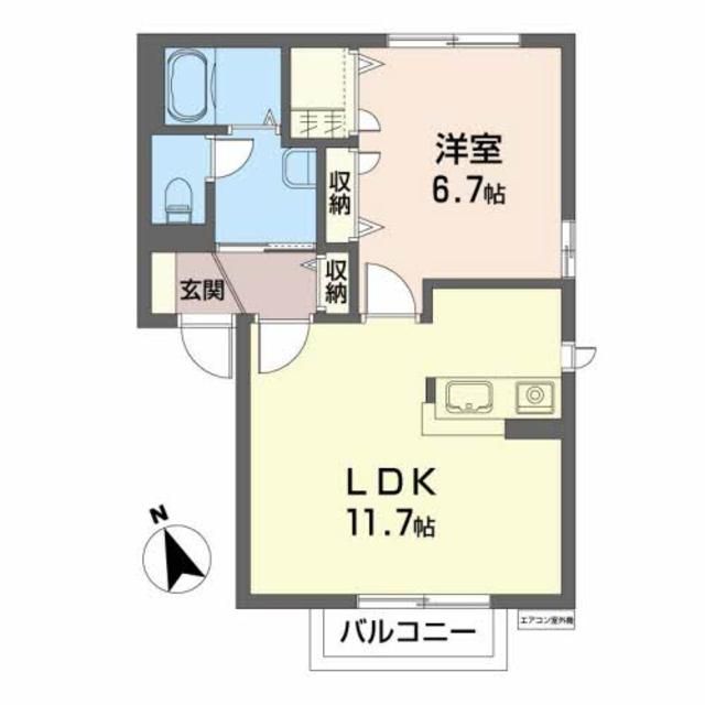 ｍｔＤ・プラッツ　Ｃの間取り