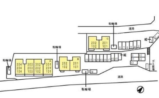 【ルクプルB棟のその他共有部分】