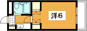 広島市西区己斐西町のマンションの間取り