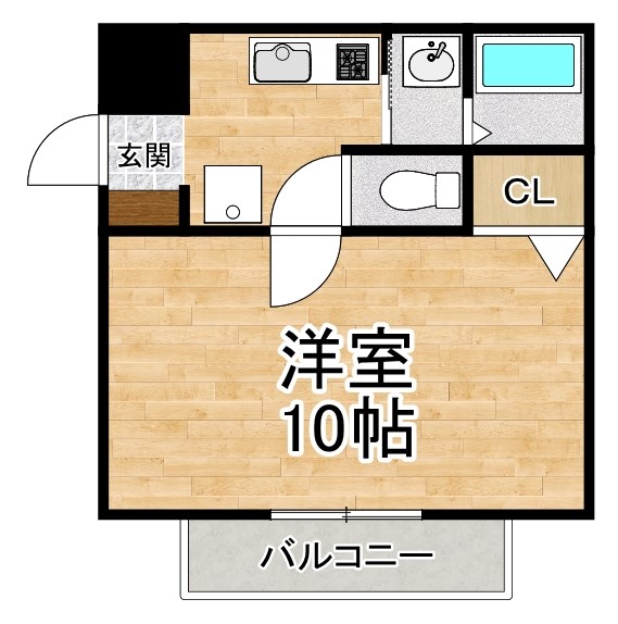 アークリード大津の間取り