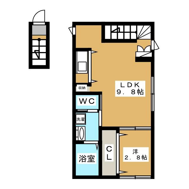 ＪＦＫ中野新橋の間取り