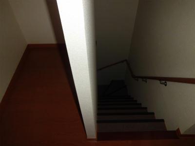 その他　階段とフリースペース。