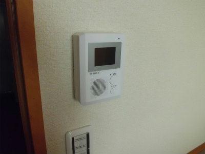その他　モニターホン。来客の姿を確認できます。