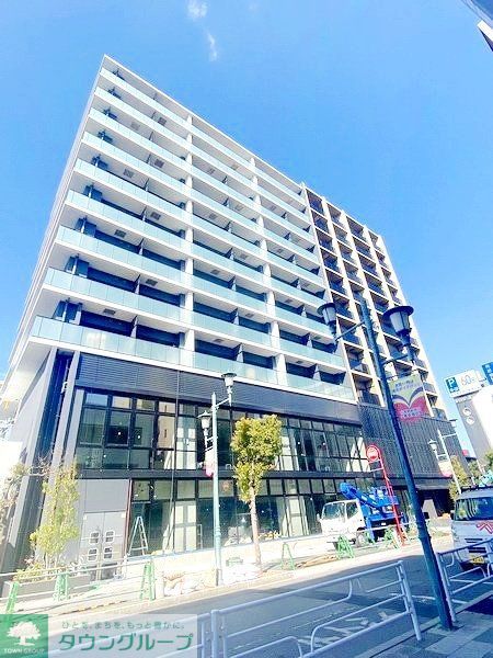 ザ・パークハビオ行徳駅前の建物外観