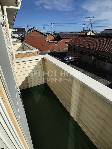 バルコニー　バルコニー付きです