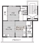 ビレッジハウス烏山 1号棟の間取り