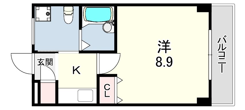 ビューテラス岡本の間取り写真