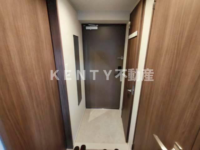 玄関　落ち着いた玄関です