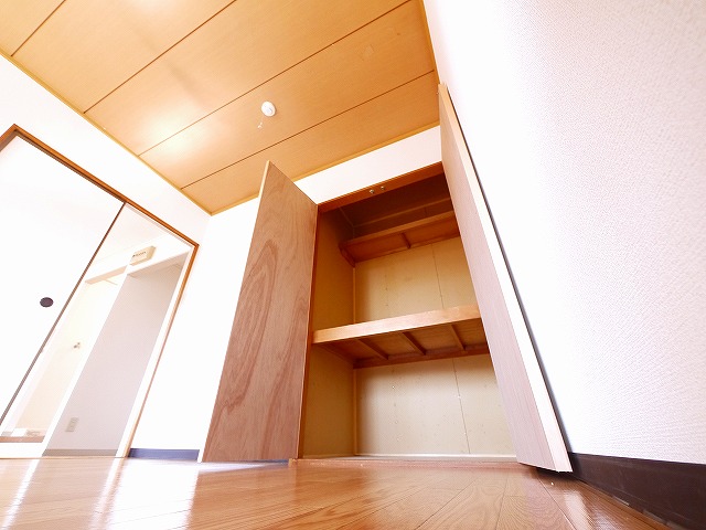 収納　ちょっとした収納スペースも充実しています