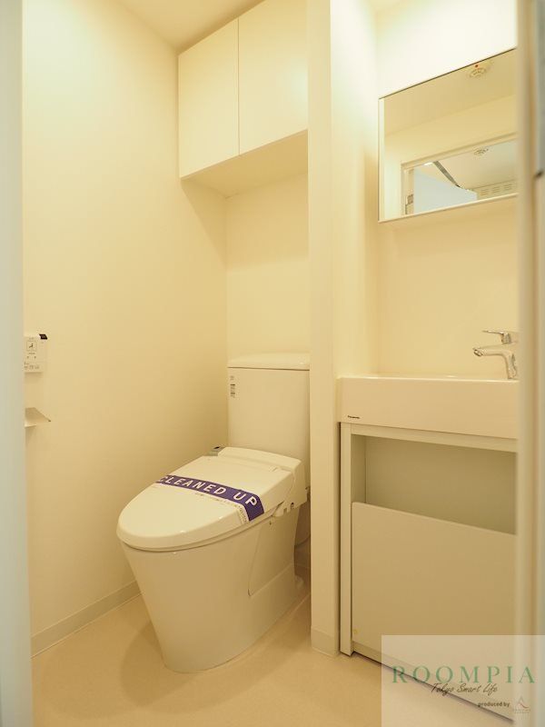 洗面設備　※同タイプの別のお部屋です。