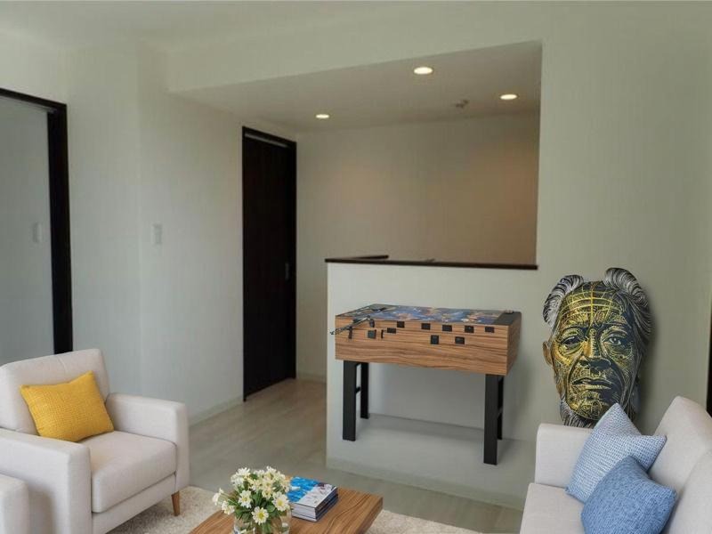 居室・リビング　こちらはイメージです。実際に家具はございません。