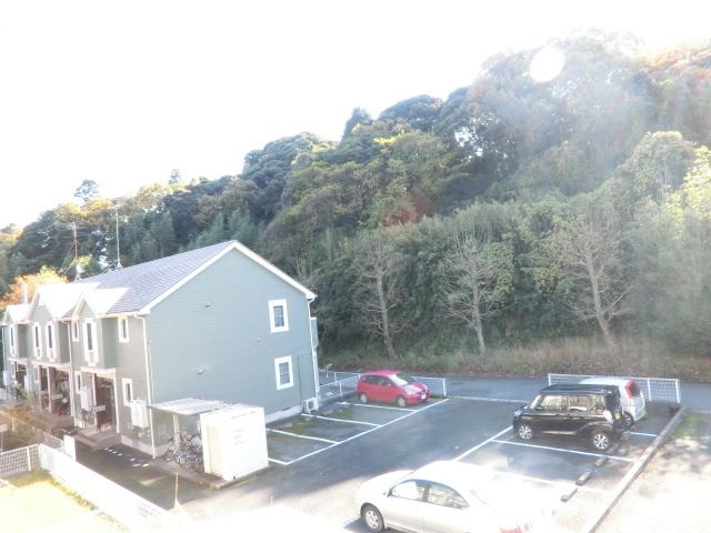 眺望　緑が多いですね！