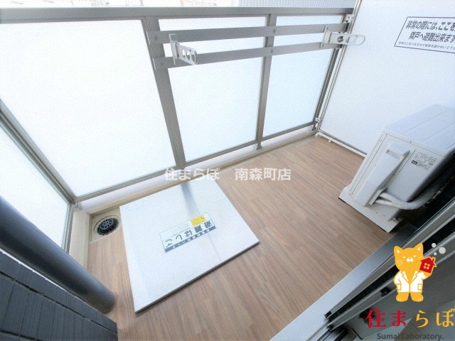 バルコニー　日常使いを想像しながら