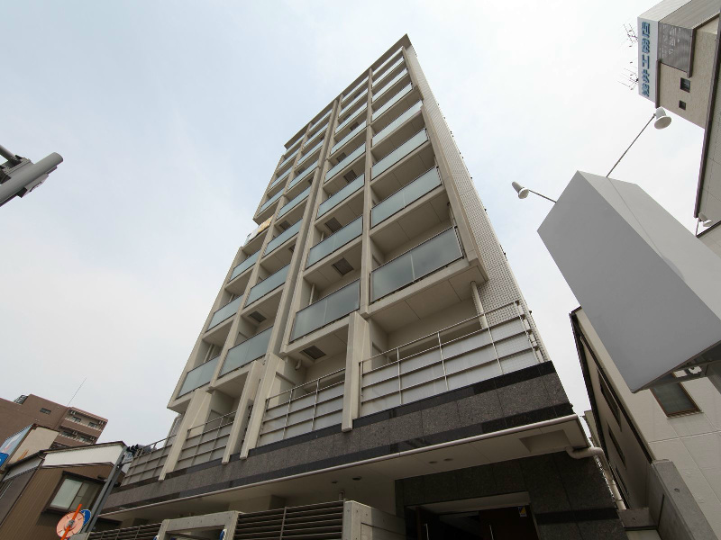 建物外観　外観　オートロック　宅配ＢＯＸ　防犯カメラ　デザイナーズ