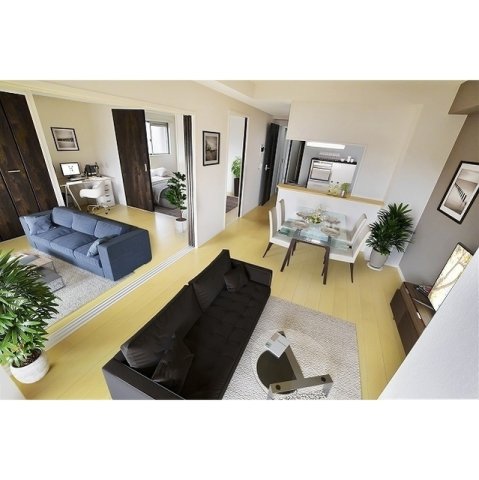 居室・リビング　※家具をいれたイメージです