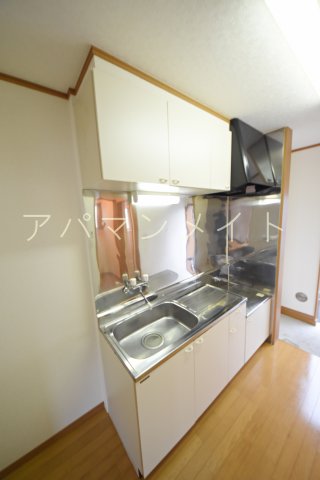 キッチン　ガスコンロ設置可