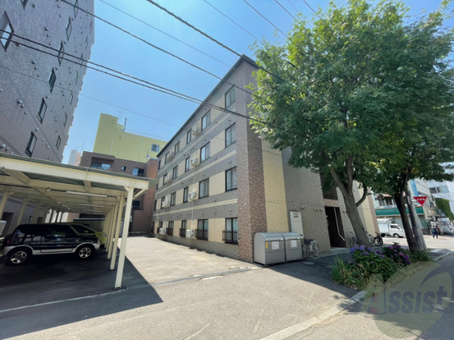 建物外観　札幌市北区北１８条西「ＦＩＮＥ　ＢＯＸ」