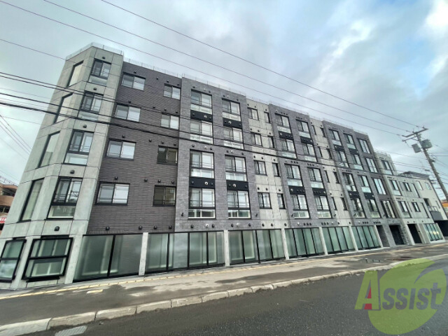 建物外観　札幌市豊平区豊平１条「ＬｉｖｅＣａｓａ豊平」
