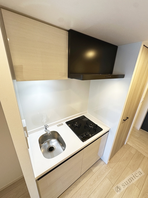 キッチン　２口システムキッチン・お料理もグレードアップ♪♪