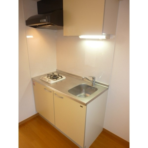 キッチン　1口ガスコンロです