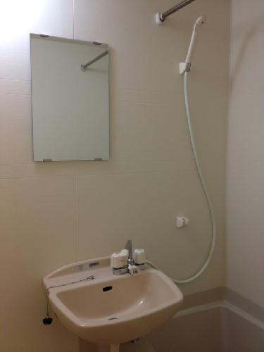 バス・シャワールーム　洗面設備が有ります