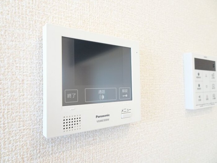 セキュリティ　モニターインターホンです