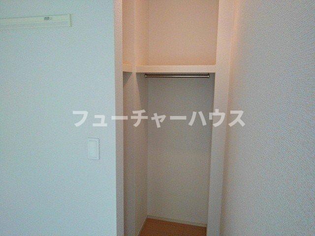 収納　たっぷりとした収納スペースです