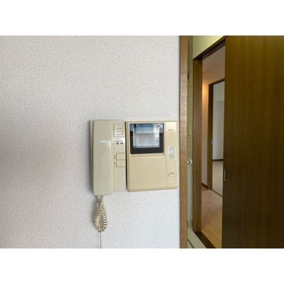 セキュリティ　☆モニター付きインターホン☆