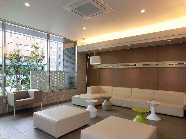 ロビー　デザイン性高いロビーです