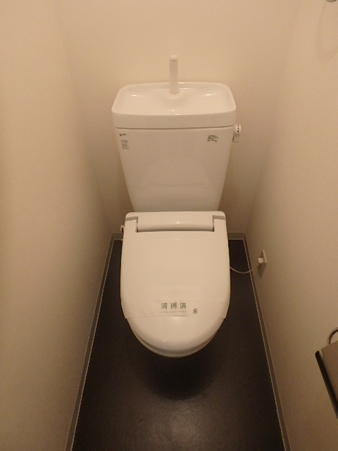 トイレ　清潔感があるトイレです。