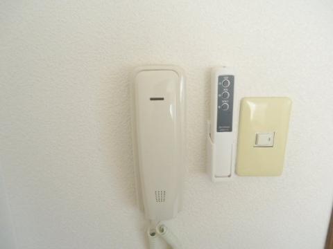 セキュリティ　カメラ付インターホン（イメージ）