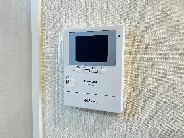 セキュリティ　カメラ付インターホン（イメージ）