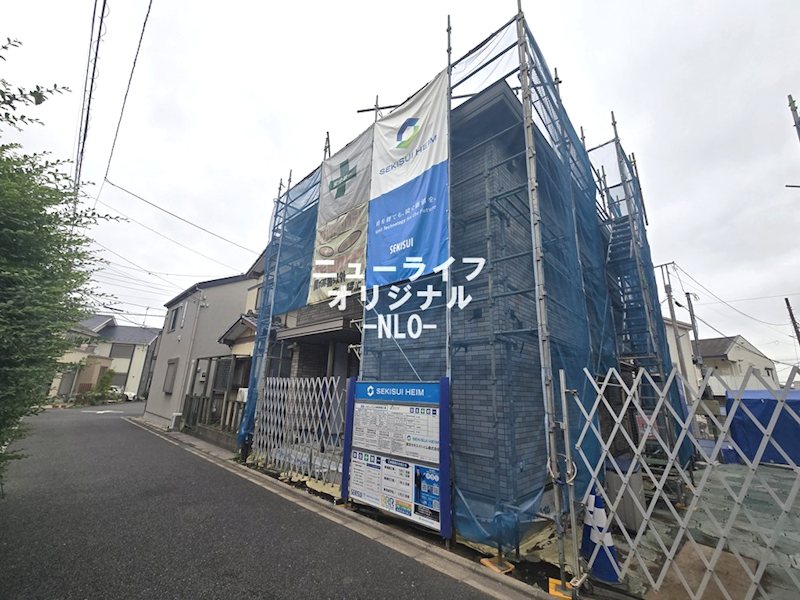 建物外観　耐震・耐火性に優れたセキスイハイム施工の新築賃貸アパート！