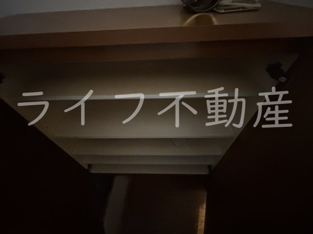 収納　十分な収納スペースがあります