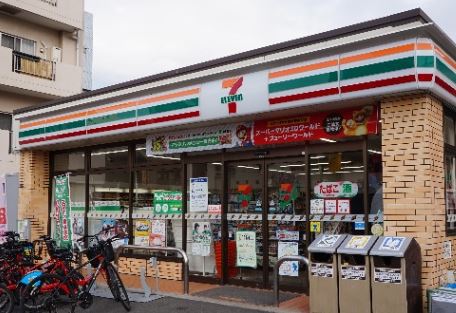 コンビニ　セブン－イレブン品川二葉４丁目店（コンビニ）まで142m