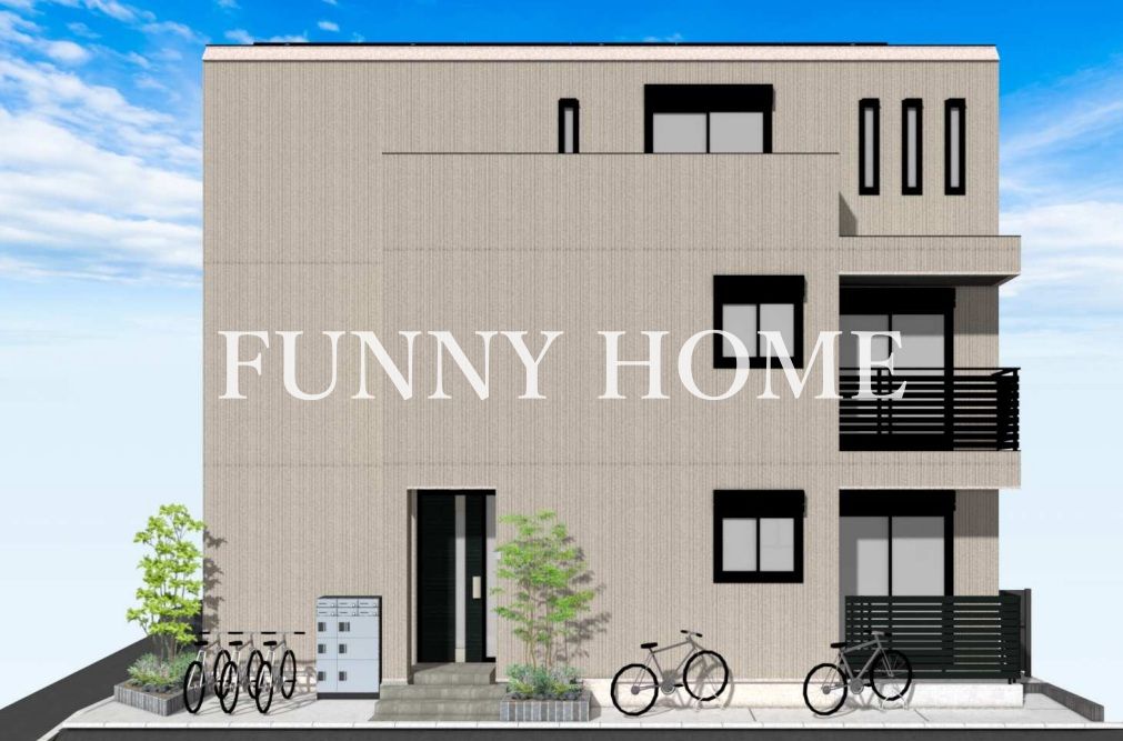 建物外観　完成イメージパースです。現況優先です。
