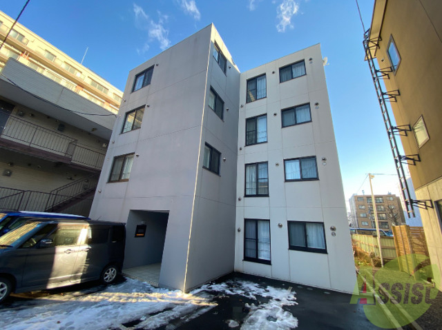 建物外観　札幌市中央区北２条東「モコブラック」